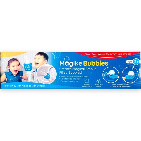 🆕 LED WAND : “MAGIC” BUBBLES YOU CAN TOUCH! ~ NON-TOXIC! - Picture 4 of 13